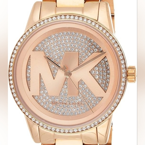 Michael Kors Women's Watch RITZ, 41 mm case size, Three Hand movement, Stainless - Picture 6 of 7